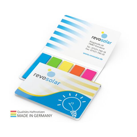 Haftmarker-Set Memo-Card Bestseller bunt | 4C-Quality | 4C-Quality | Filmmarker (Rechteck) | matt