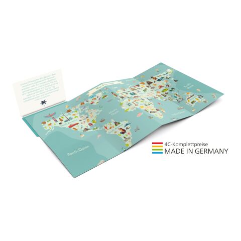 Faltplan Concept-Card Large Recycling bunt | ohne Werbeanbringung | ohne Werbeanbringung | ohne Werbeanbringung | 24.0 | Offsetdruck