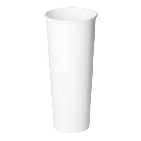 Nachhaltiger Werbeartikel Becher "ToGo", 0,5 l – weiss – mit Logo bedruckt