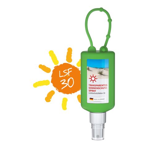 50 ml Bumper - Sonnenschutzspray LSF 30 - Body Label grün | Etikett &quot;Body Label&quot; glänzend