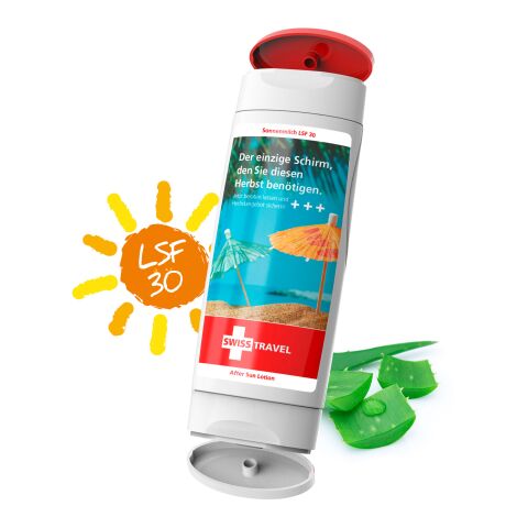 DuoPack: Sonnenmilch LSF 30 + After Sun Lotion (Body Label, 2 x 50 ml) ohne Werbeanbringung | Mittelblau | Grün