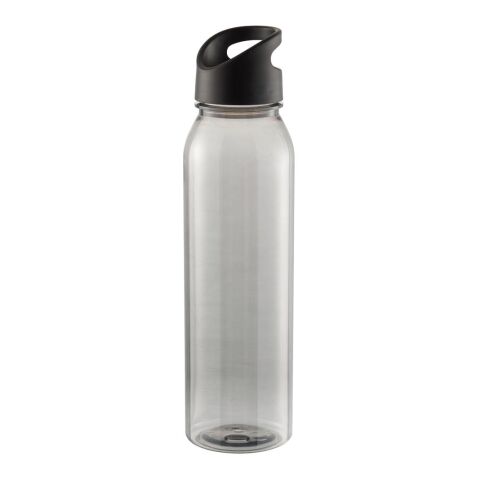 Werbeartikel Active Wave 650 ml Trinkflasche Made in Germany aus Tritan kohlensäuregeeignet & auslaufsicher – schwarz – mit Logo bedruckt