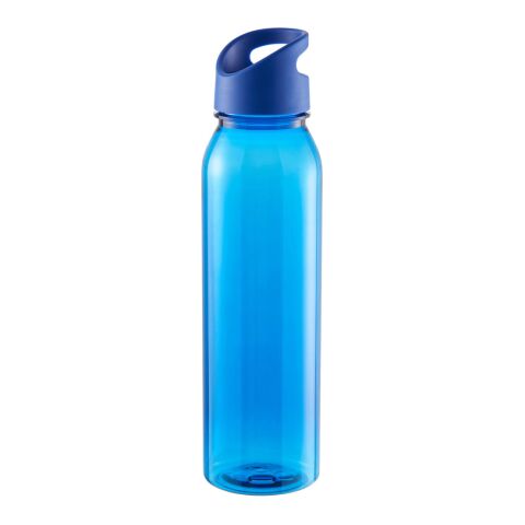 Werbeartikel Active Wave 650 ml Trinkflasche Made in Germany aus Tritan kohlensäuregeeignet & auslaufsicher – trend-blau PS – mit Logo bedruckt