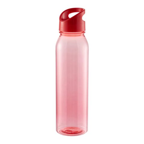 Werbeartikel Active Wave 650 ml Trinkflasche Made in Germany aus Tritan kohlensäuregeeignet & auslaufsicher – rot – mit Logo bedruckt