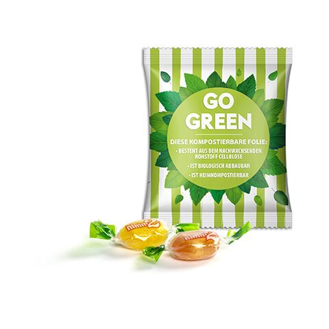 nimm2 Duopack transparent | ohne Werbeanbringung | kompostierbare Folie