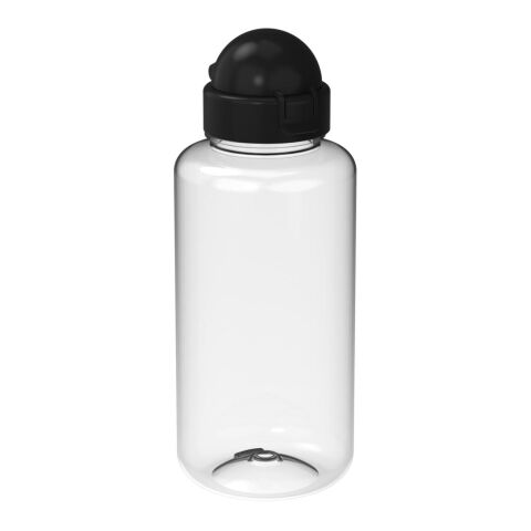 Werbeartikel Kinder Trinkflasche Tritan 700 ml Junior mit kindgerechtem Verschluss BPA-frei – weiss – mit Logo bedruckt