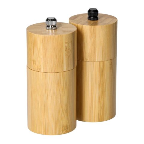 Salz- und Pfeffermühlen-Set "Grind", klein natur | ohne Werbeanbringung | Nicht verfügbar | Nicht verfügbar