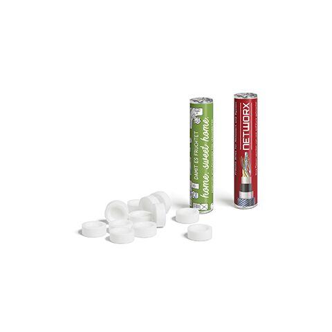 Pfefferminzrolle ohne Werbeanbringung | 12 Tabletten