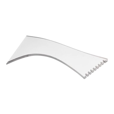 Werbeartikel Eiskratzer Ergonomic – weiss – mit Logo bedruckt
