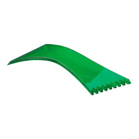 Werbeartikel Eiskratzer "Ergonomic" – grasgrün – mit Logo bedruckt