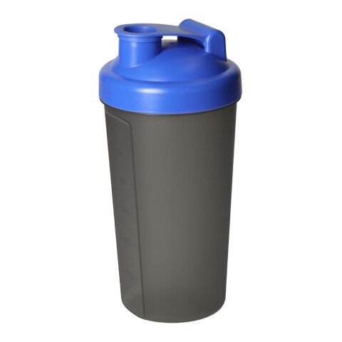 Werbeartikel Shaker "Protein", 0,60 l – trend-blau PS – mit Logo bedruckt