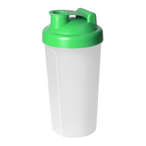 Werbeartikel Shaker "Protein", 0,60 l – grasgrün – mit Logo bedruckt