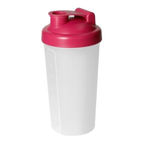 Werbeartikel Shaker "Protein", 0,60 l – berry – mit Logo bedruckt