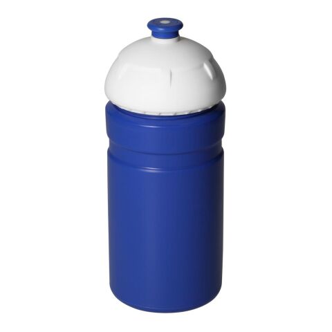 Werbeartikel Champion 0,55 l Trinkflasche Made in Germany BPA-frei & weichmacherfrei mit Dreh-Zieh-Verschluss auslaufsicher – trend-blau PS – mit Logo