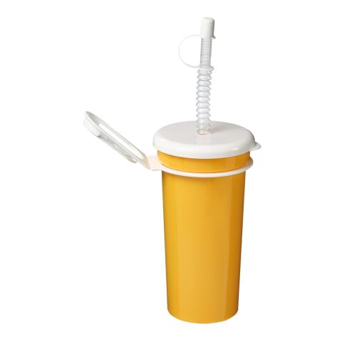Werbeartikel Trinkbecher "Take Away" 0,5 l – standard-gelb – mit Logo bedruckt