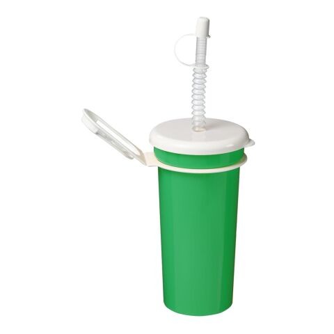 Werbeartikel Trinkbecher "Take Away" 0,5 l – grasgrün – mit Logo bedruckt