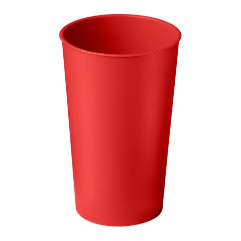 Werbeartikel Trinkbecher "Colour" 0,4 l – rot – mit Logo bedruckt