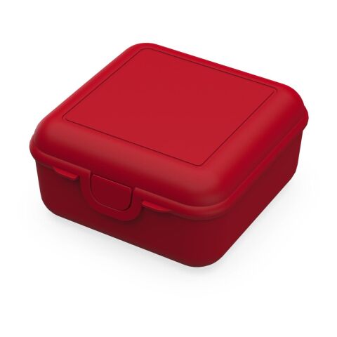 Vorratsdose "Cube" deluxe rot | ohne Werbeanbringung | Nicht verfügbar | Nicht verfügbar