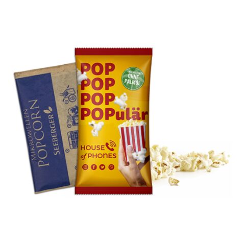 Mikrowellen-Popcorn im Werbetütchen ohne Werbeanbringung | süsses Popcorn | Nicht verfügbar