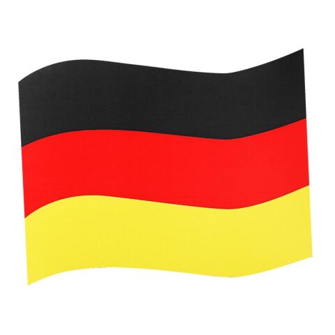 Automagnet &quot;Flagge&quot; mittel Deutschland Farben | ohne Werbeanbringung | Nicht verfügbar | Nicht verfügbar