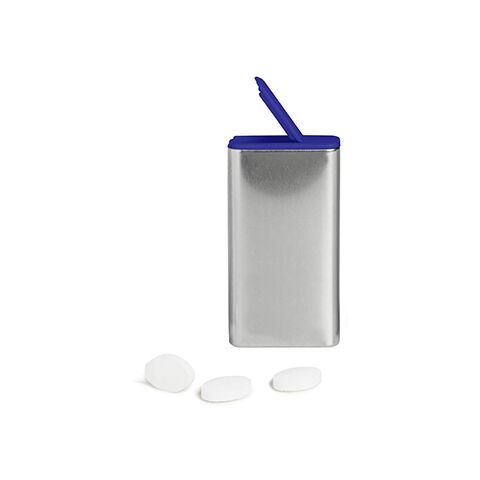 FlipTin silber | Ohne Werbeanbringung | Freshmints zuckerfrei