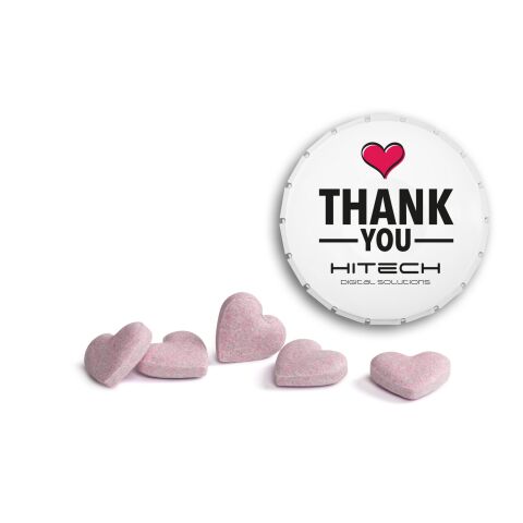 Brauseherzen in Mini Clic Clac Box