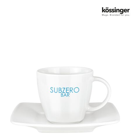 Kössinger  Maxim Espresso Set  Tasse mit Untertasse weiß | ohne Werbeanbringung
