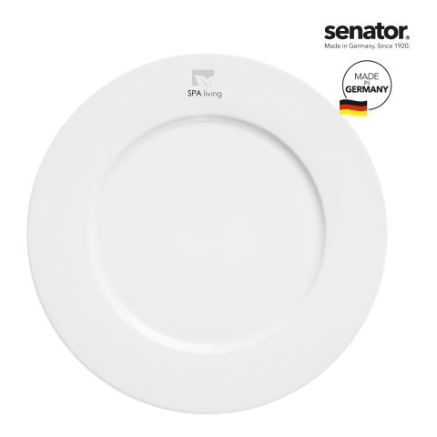 senator Fancy Speiseteller weiß | ohne Werbeanbringung