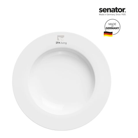 senator® Fancy Suppenteller weiß | ohne Werbeanbringung