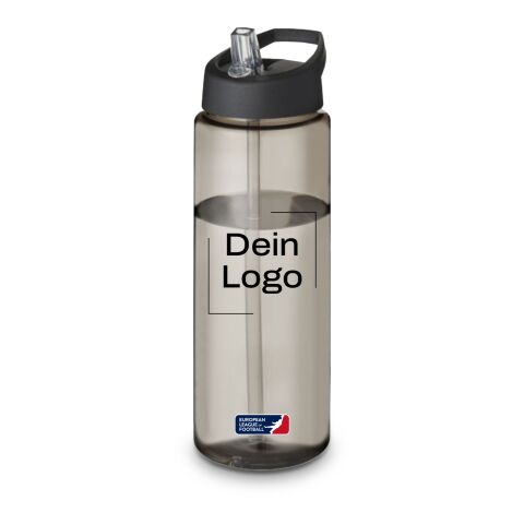 ELF Sportflasche 850 ml anthrazit-schwarz | Digital Druck