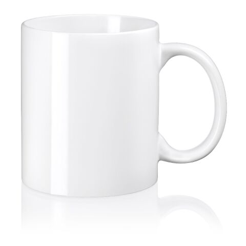 Werbeartikel Rastal Oxford 280 ml Keramik Kaffeebecher Marken-Qualität zweifarbiges Design – weiss – mit Logo bedruckt