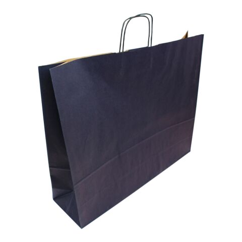 PAKPRINT Systemy Opakowań Werbeartikel Krafttasche gerippt Color – blau – 54 x 15 x 46 cm – mit Logo bedruckt