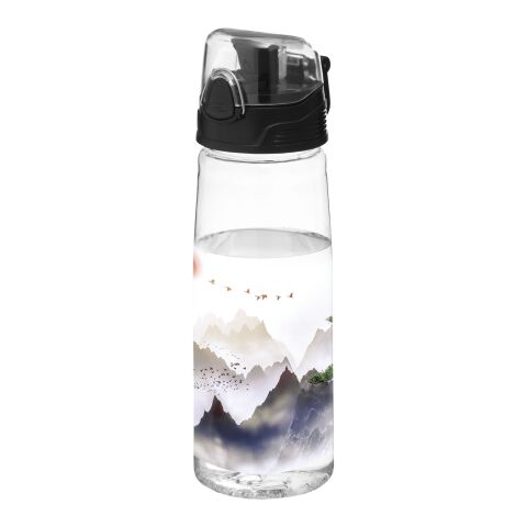 48h Express-Druck Werbeartikel Capri 700 ml Tritan™ Sportflasche – weiss – mit Logo bedruckt