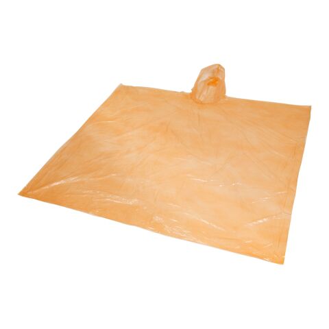 Ziva Regenponcho mit Hülle orange | ohne Werbeanbringung | Nicht verfügbar | Nicht verfügbar | Nicht verfügbar