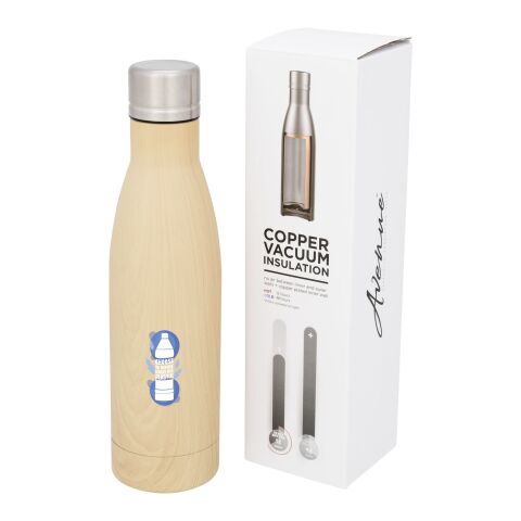 Vasa Holz Kupfer Vakuum Isolierflasche