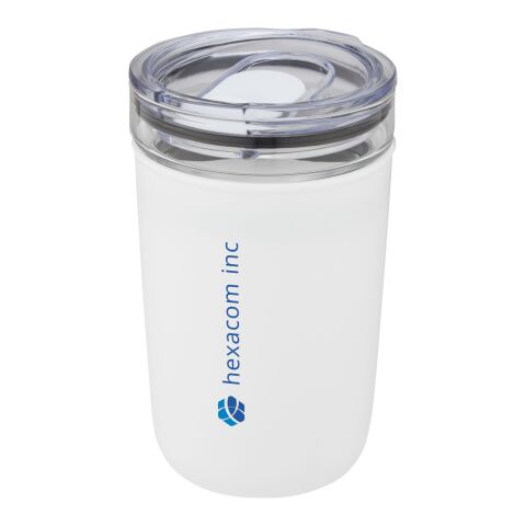 Bello 420 ml Glasbecher mit Außenwand aus recyceltem Kunststoff