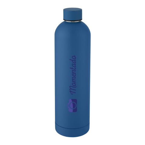 Spring 1 l Kupfer-Vakuum Isolierflasche Standard | Tech blue | ohne Werbeanbringung | Nicht verfügbar | Nicht verfügbar