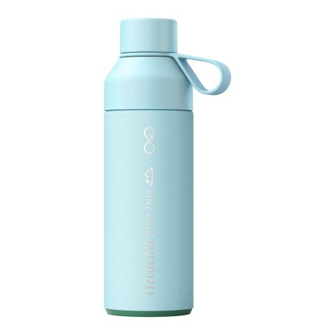 48h Express-Druck Werbeartikel Ocean Bottle 500 ml vakuumisolierte Flasche – himmelblau – mit Logo bedruckt