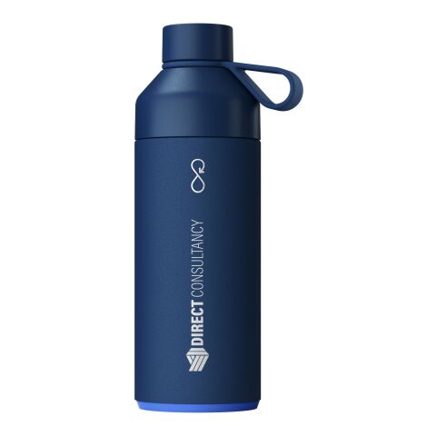 Big Ocean Bottle 1 L vakuumisolierte Flasche Standard | Ocean Blue2 | ohne Werbeanbringung | Nicht verfügbar | Nicht verfügbar