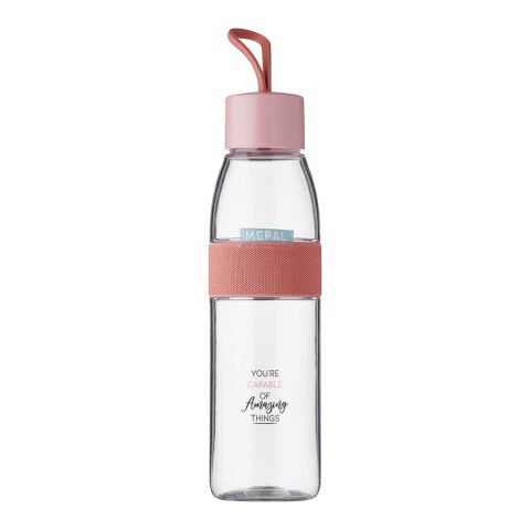 48h Express-Druck Werbeartikel Mepal Ellipse 500 ml Flasche – rosa – mit Logo bedruckt