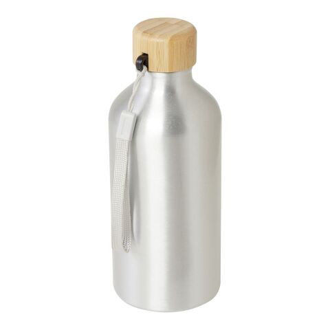 Malpeza 500 ml RCS-zertifizierte Wasserflasche aus recyceltem Aluminium Standard | silber | ohne Werbeanbringung | Nicht verfügbar | Nicht verfügbar