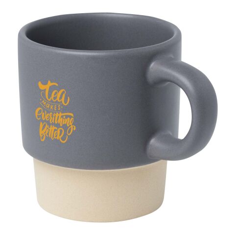 Olympia 130 ml stapelbarer Expresso Becher mit Tonboden Standard | grau | ohne Werbeanbringung | Nicht verfügbar | Nicht verfügbar