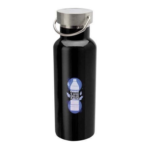 Sedona 500 ml RCS-zertifizierte Trinkflasche aus Edelstahl Standard | schwarz | ohne Werbeanbringung | Nicht verfügbar | Nicht verfügbar