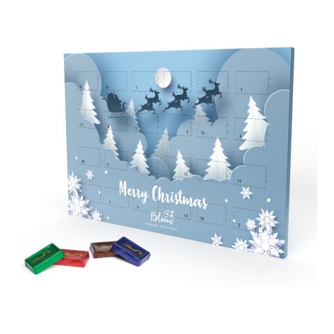 Lindt Naps Adventskalender DINA4 Digitaldruck | Querformat