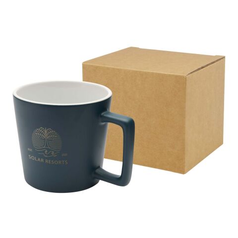 Cali 370 ml Keramiktasse mit matter Oberfläche Standard | Deep Sea Green | ohne Werbeanbringung | Nicht verfügbar | Nicht verfügbar