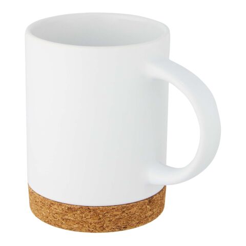 Neiva 425 ml Keramiktasse mit Korkboden Standard | weiß | ohne Werbeanbringung | Nicht verfügbar | Nicht verfügbar
