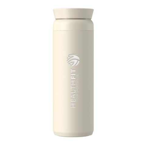 48h Express-Druck Werbeartikel Ocean Bottle Peak Brew 590 ml Becher aus recyceltem Edelstahl – Sandstone – mit Logo bedruckt