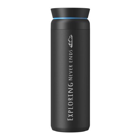 48h Express-Druck Werbeartikel Ocean Bottle Peak Brew 590 ml Becher aus recyceltem Edelstahl – schwarz – mit Logo bedruckt