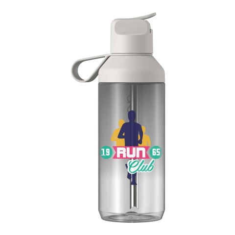 48h Express-Druck Werbeartikel Ocean Bottle GO Clear 710 ml Flasche – Rock Grey – mit Logo bedruckt