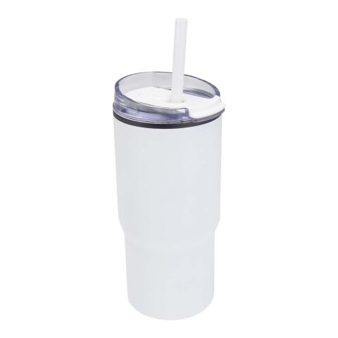 Westin 540 ml RCS Becher aus recyceltem Material, doppelwandig isoliert, mit Trinkhalm